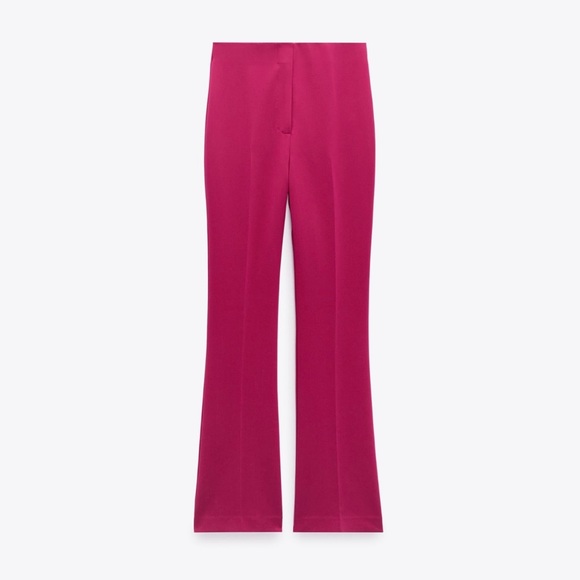 SOLD OUT 🌟 ZARA High-Waisted Flared Pants - Picture 1 of 3